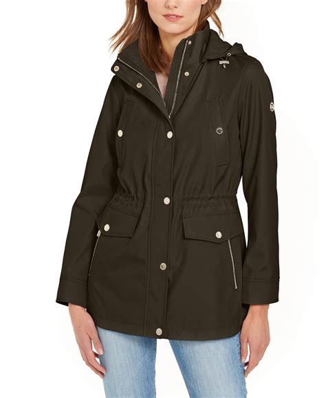 michael kors track jacket|Michael Kors anorak jacket women.